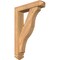 Ekena Millwork Funston Arts and Crafts Smooth Bracket w/ Offset Brace, Western Red Cedar, 5 1/2"W x 24"D x 36"H BKT0604X24X36FST03SWR - alternate 1